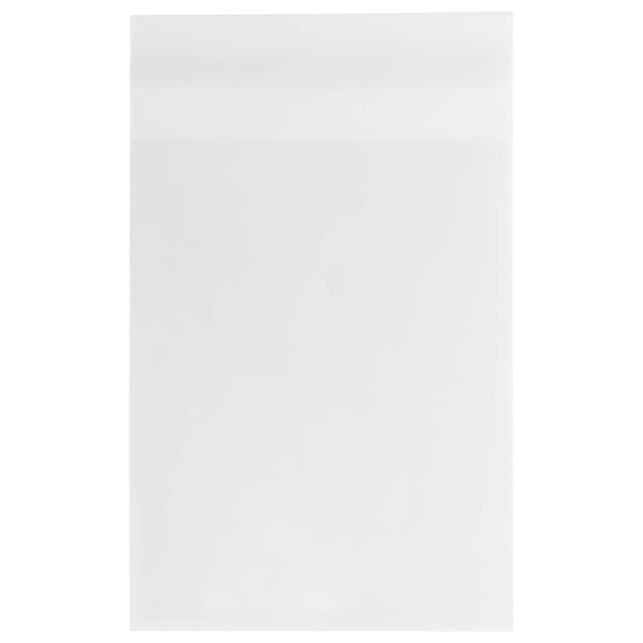 JAM Paper Cello Sleeves with Self Adhesive Closure, 100ct.